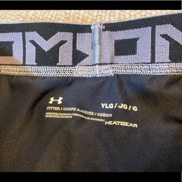 Under Armour Heat Gear Fitted Cropped Leggings - Picture 3 of 5